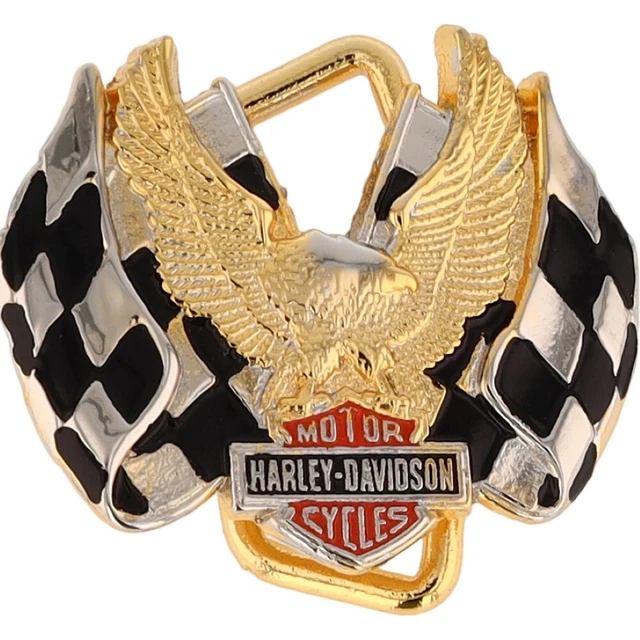 T-shirt Vintage Harley Davidson 1986 - Motif Aigle, Taille XL, Coton, Occasion Très Bon état