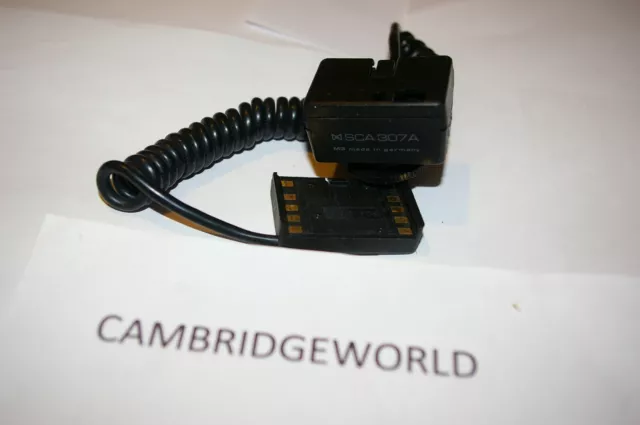 Metz SCA 307A module extension NEW Cord SCA 300 Series Flashes CAT..No 5499