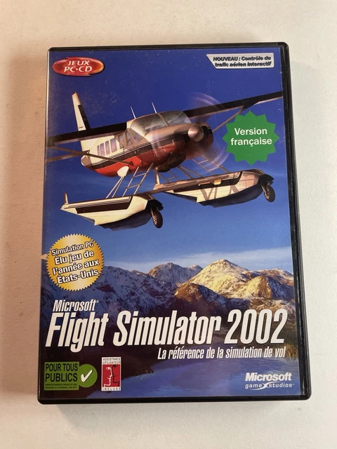 Microsoft Flight Simulator 2000 Édition Professionnelle - Version PC Big Box En Français - Jeu De Simulation