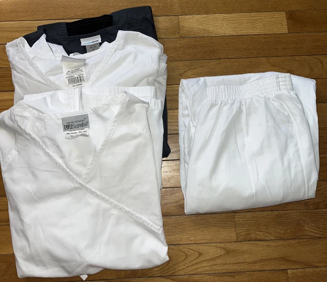 Scrubs Set Of 4 (3 Tops XL/2XL UA, Butter Soft, UA Star & 1 XL Landau Pant)