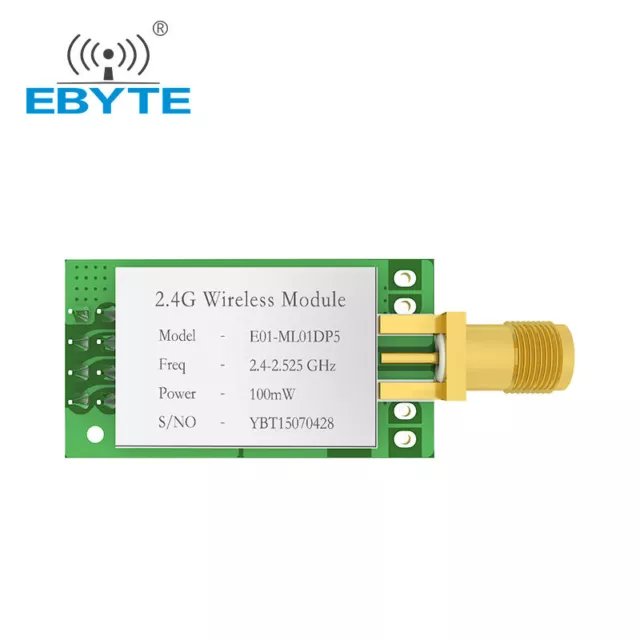 Módulo de RF transceptor inalámbrico nRF24L01P E01-ML01DP5 2,4 GHz nRF24L01 PA LNA RF