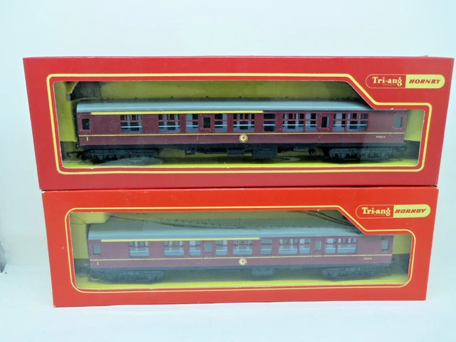 Triang Hornby R422 Br Maroon Livery Composite Coach -New In Box - Job Lot 2 Off
