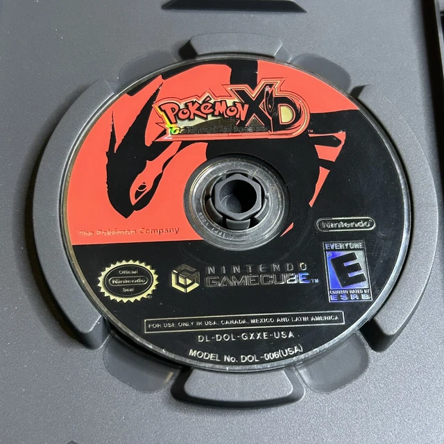 POKÉMON XD GALE of Darkness (Nintendo GameCube, 2005) disque uniquement TESTÉ EUR 155,39