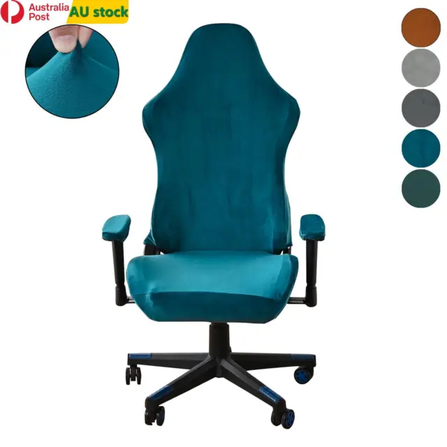 4 Colors Universal Computer Chair Cover Protector Stretch Gaming Chair Cover AU