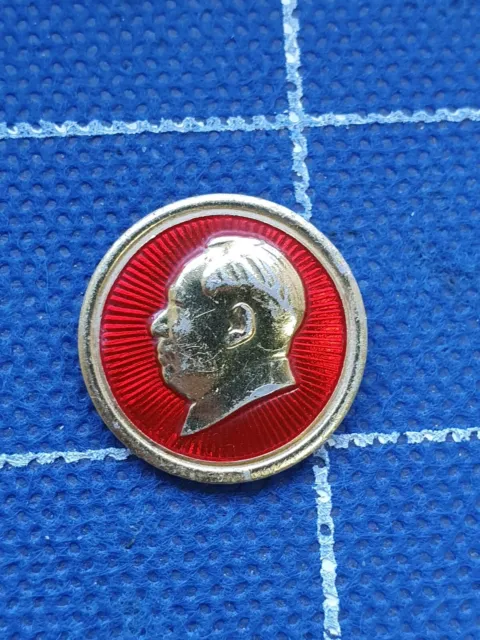 Pin badge anstecknadel MAO ZEDONG MAO TSE-TUNG communism China leader political