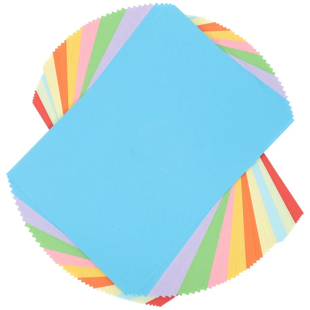 120 Blätter Origami Papier DIY Malpapier für Kinder farbig Druckpapier