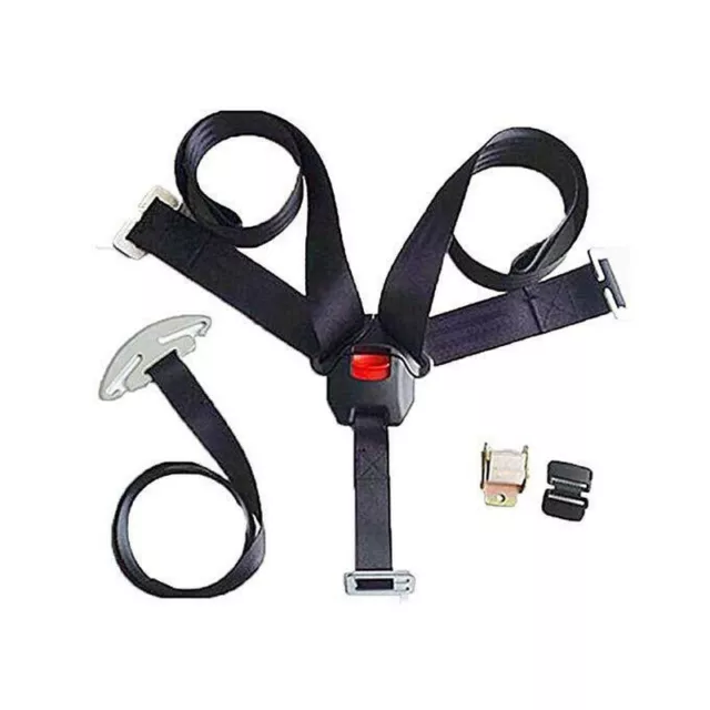 Universal Dual Hook ISOFIX Latch Seat Belt Strap For Car Baby