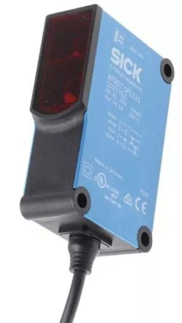1 x Sick Diffuse Photoelectric Sensor 30 1600 mm Detection Range PNP IP66, IP67