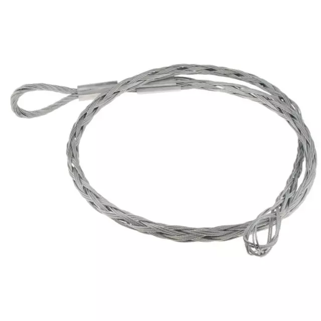 Galvanized Steel Cable Grip Pulling Socks for 1 to 2" Insulated Wire 5 Feet