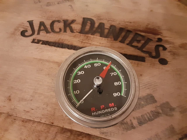 Sun SST-90 9000RPM Tach, Light, Must Use Transmitter Box, Gasser, Rat Rod, SS,