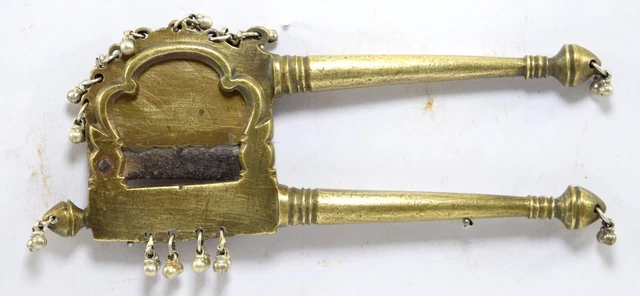 12 piccole campanelle natalizie in rame e ottone per progetti fai da te, ideali come campanelli a vento. - Italia