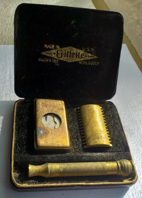 Vintage Antique Rare Gillette Safety Razor