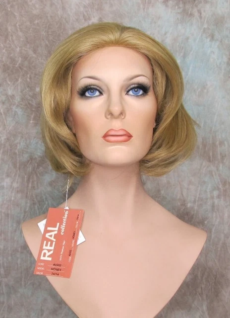 HONEY HH | 24/14 Medium Blonde Mix Mono Top Wig 100% Human Hair