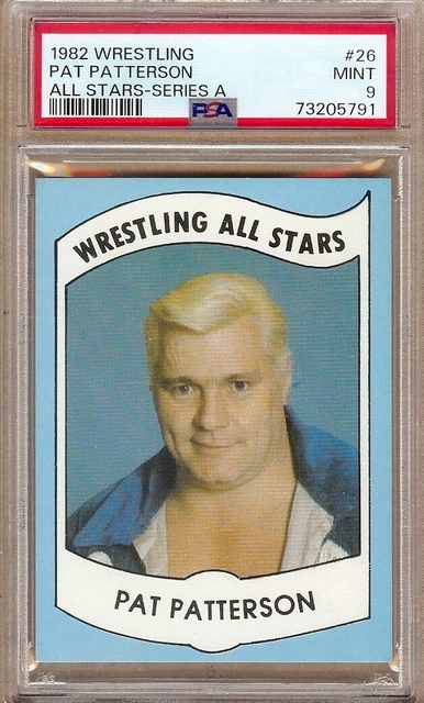 1982 Wrestling All Stars Series A Pat Patterson #26 Psa 9!!