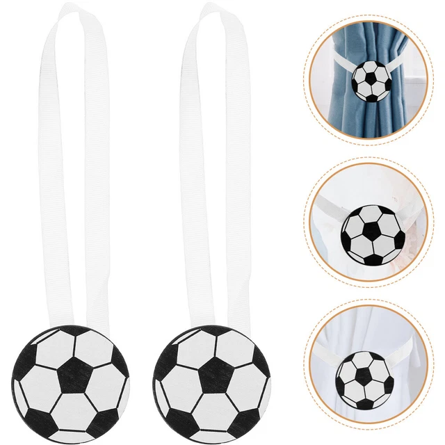 2 Pcs Drapery Tie Backs Cartoon Curtain Buckle Magnetic Curtains Baffle