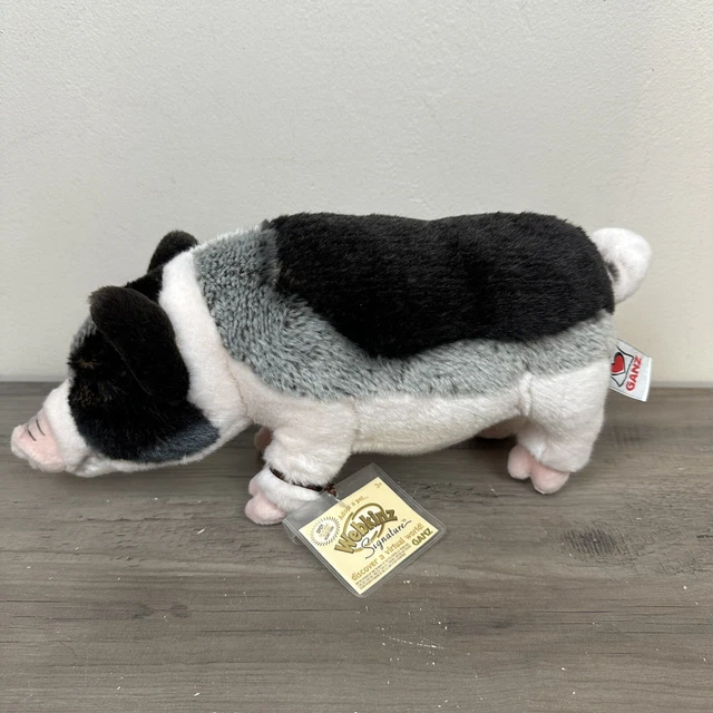 GANZ Webkinz Signature 14" Plush Stuffed Pot Bellied Pig With Code WKS1035 NWT