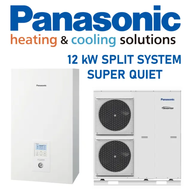 PANASONIC AQUAREA T-CAP SQC KIT WQC12H9E8 Luft Wasser Wärmepumpe SPLIT 12 kW