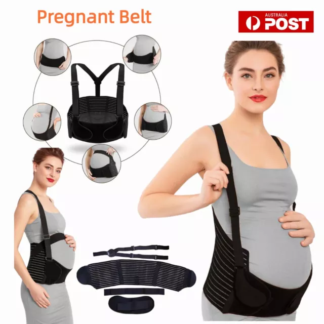 Maternity Pregnancy Support Belly Band Belt Pelvic Pain Relief Adjustable Brace