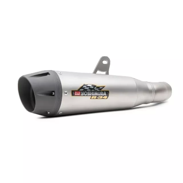 Yoshimura Exhaust R-34 Slip On Alloy Cap Ducati Scrambler Full Throttle 15-18