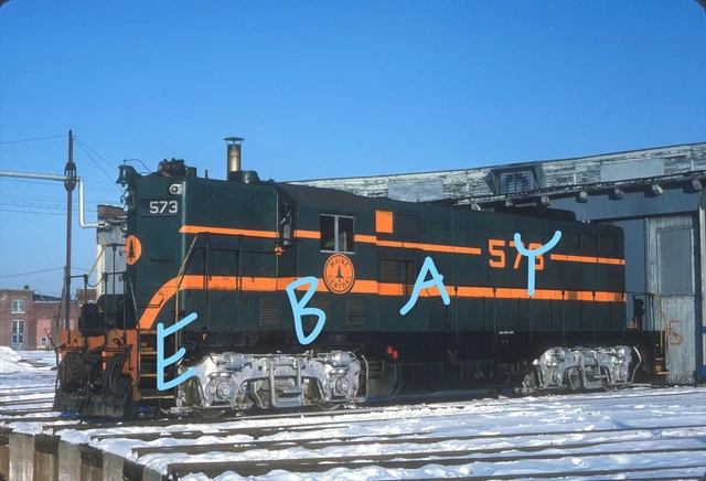 Maine Central MEC GP-7 #573 ROSTER 1980 Original Kodachrome
