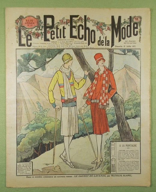 Le Petit Journal De La Mode - Numéro 18 Du 30 Avril 1882 - Édition Très Rare Et Ancienne
