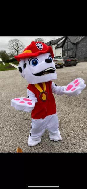 Paw Patrol Marshall Mascot Adult Costume