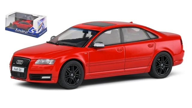 Audi S8 (D3) 2010 1:43 Solido Preto - 19 anos! Loja on-line de