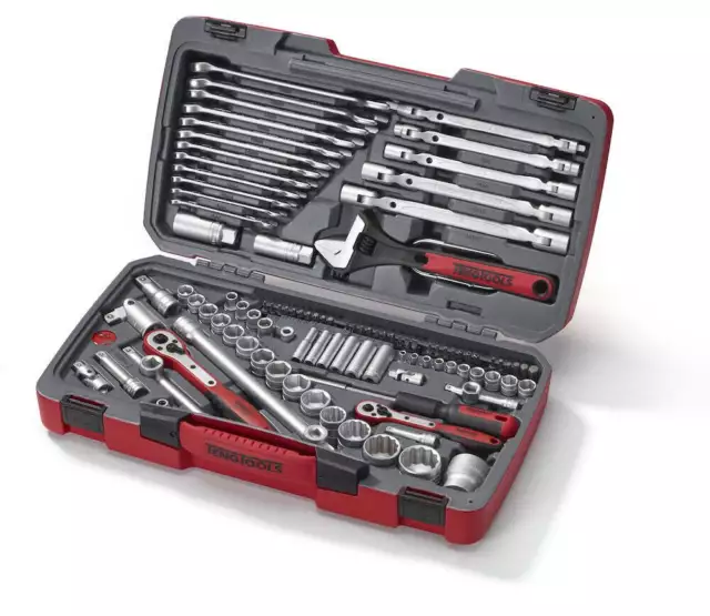 TengTools | MECCA PRO | 1/4", 3/8" & 1/2" Steckschlüssel-Satz 106-teilig