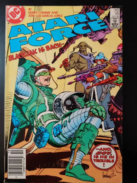 ⭐️ ATARI FORCE #10 (newsstand)(1986 DC Comics) GD Book