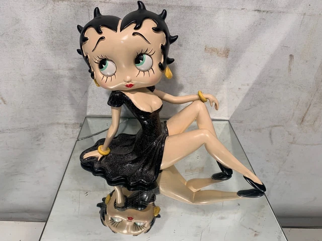 Betty Boop Con Vestito Nero Da Collezione