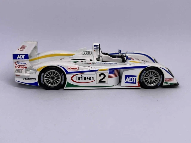 Audi R8 - Coffret Le Mans 2002 - Minichamps 1/43 Saint