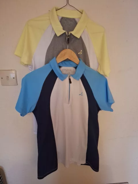 Two Ladies Size 14 Golf Tops