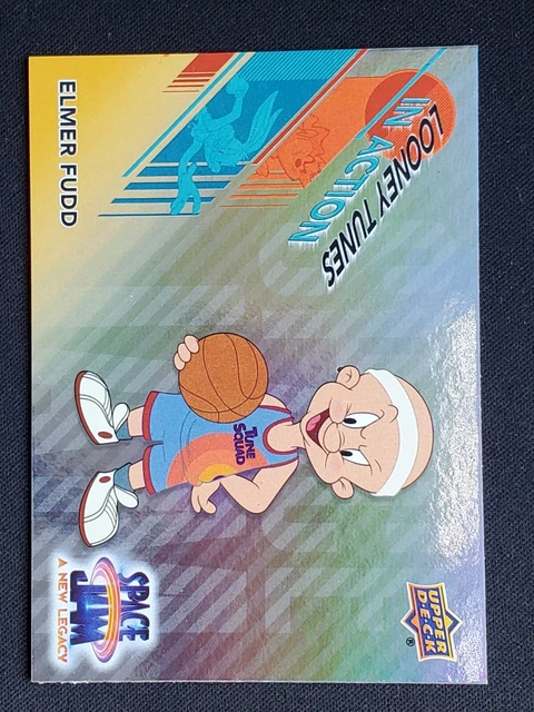 2021 UD SPACE Jam A New Legacy Elmer Fudd LOONEY TUNES IN ACTION FOIL # ...