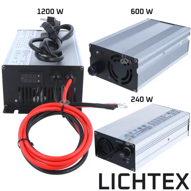 XENES LiFePO4 CCCV Ladegerät 12V 24V 48V Lithium LFP Batterie Charger Akku