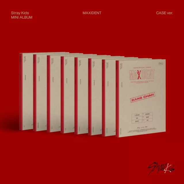 STRAY KIDS MAXIDENT Mini Album Case Version CD+Photobook Sealed