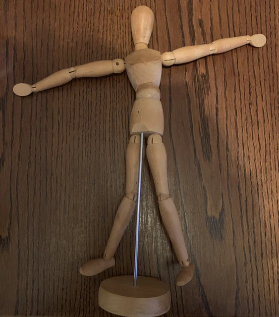 Künstler Holz Bewegliche Figur