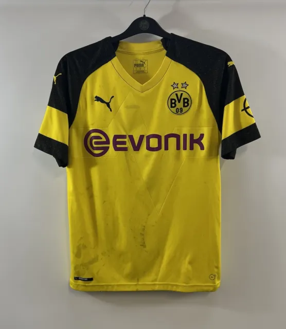 Borussia Dortmund Home Football Shirt 2018/19 Adults Medium Puma G440