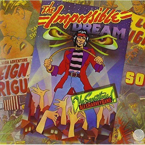 *PTS* CD Album Sensational Alex Harvey Band Impossible Dream (LP Style Card Case