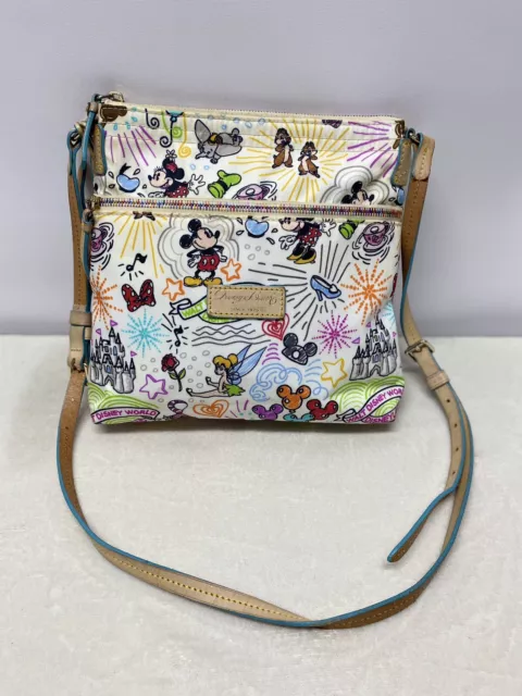 Disney Sketch Crossbody Bag By Dooney and Bourke Pre-owned