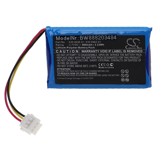 Batterie remplace Husqvarna 575 24 24-01, 575 24 24-02 900mAh 3,7V Li-polymère