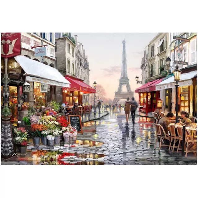 DIY Oil Painting Kit Paint By Numbers Frameless Adult Children Beginners Gifts