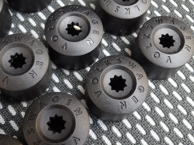 TRACER Radschraubenkappen 19mm - 20-tlg Set In Silber Für Auto & Motorrad