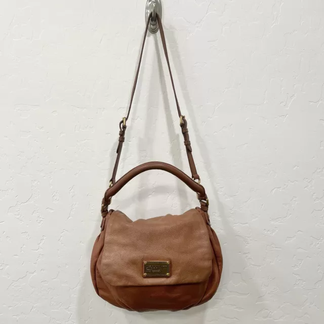 Marc By Marc Jacobs Classic Q Lil Ukita Brown Leather Shoulder Bag