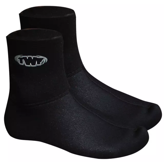 TWF WETSUIT SOCKS SOX 3mm NEOPRENE ADULT CHILDREN'S AQUA WATER SEA SHOES BOOTS