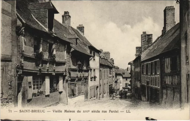 CPA AK St.Brieuc Old House 16th Century France (1139287)