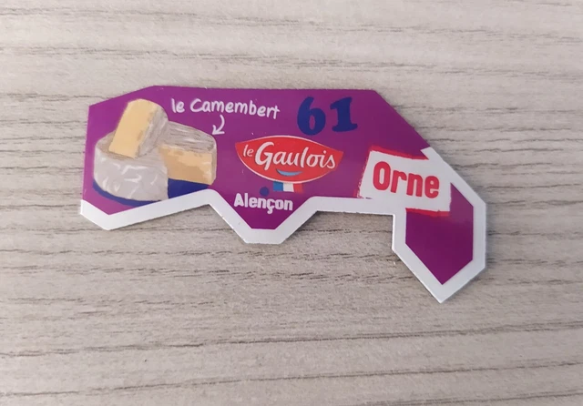MAGNET AIMANT 'LE Gaulois' Carte De France Département 61 Orne EUR 1,00
