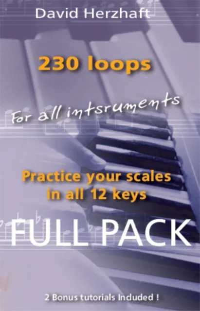 230 loops Play-along tracks, Harmonica - Free US Shipping!