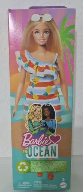 Barbie-Puppe, Blond, Barbie Loves the Ocean, Recycelte Kunststoffe
