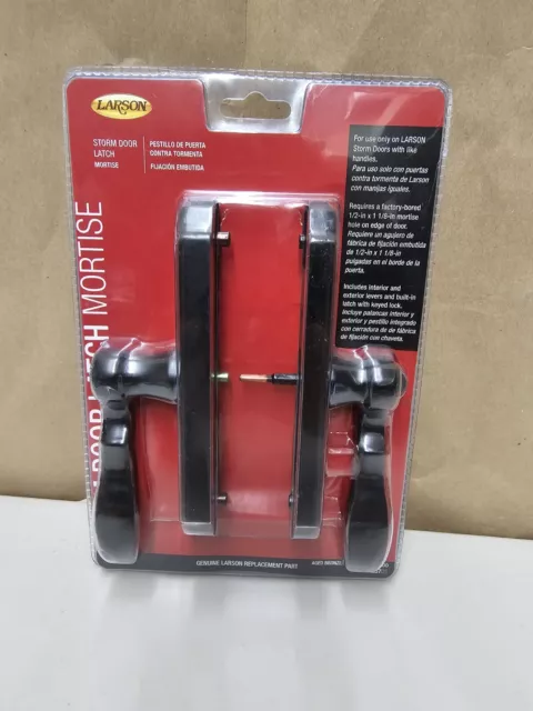 Larson CH3025701 M2 Storm Door Mortise Latch, Aged Bronze NEW!!