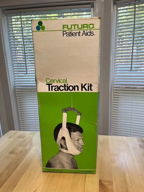Vintage Futuro Cervical Traction Kit From 1978 Made In USA Helps W/ Back & Neck